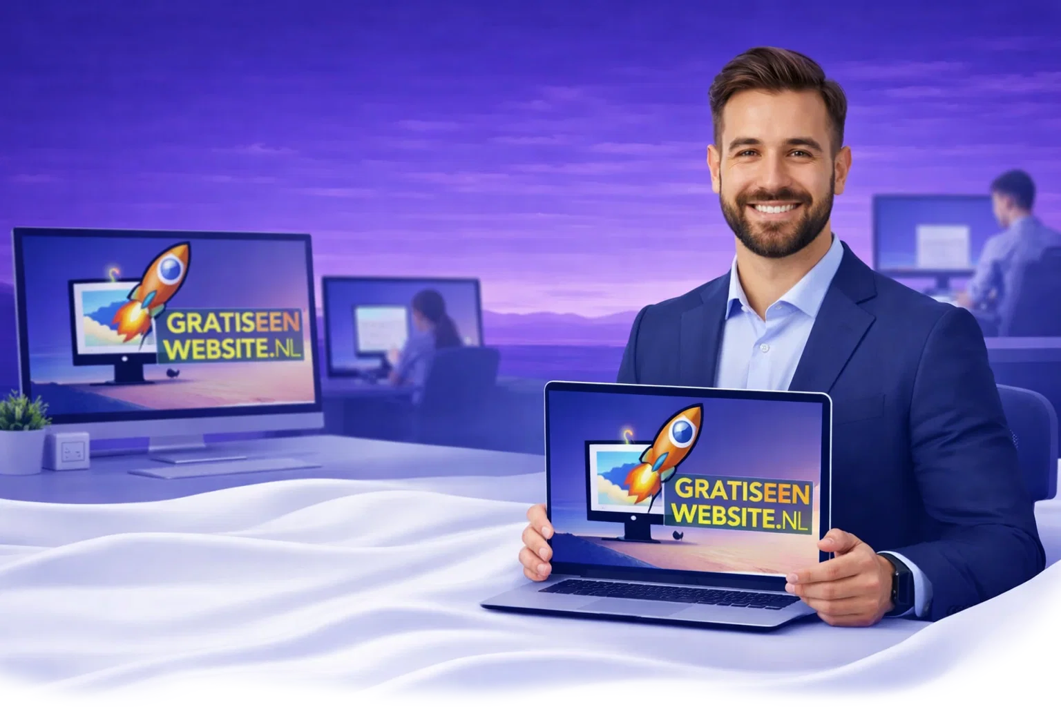 Gratis een website laten maken bij GratiseenWebsite.nl